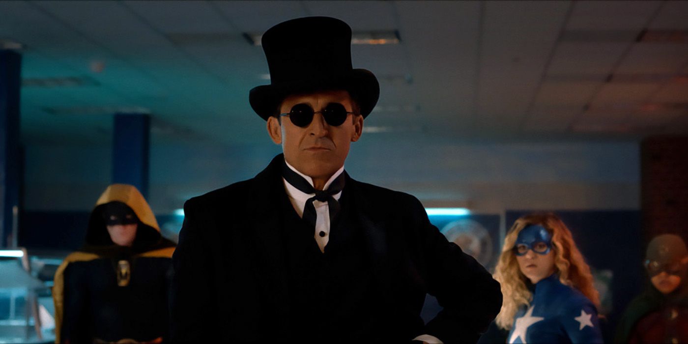 Stargirl: Jonathan Cake se burla de la larga partida de The Shade