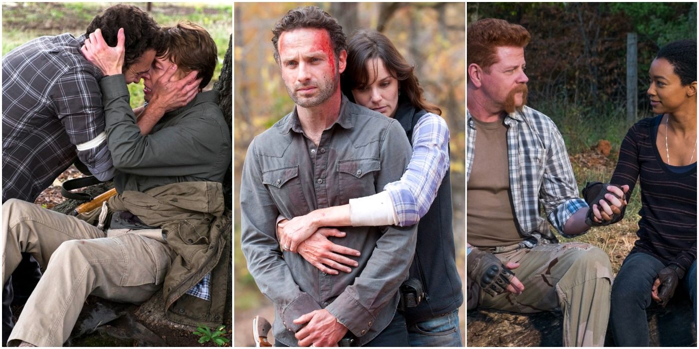 The Walking Dead: 10 grandes romances, clasificados