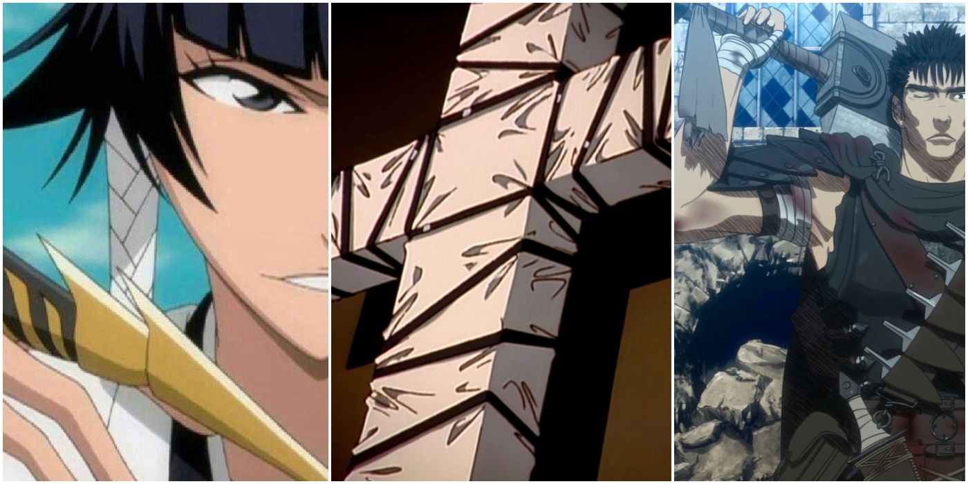 10 armas de anime de fantasía que priorizan el estilo sobre la practicidad
