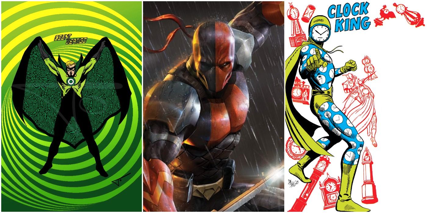 10 villanos que luchan contra Batman y Green Arrow