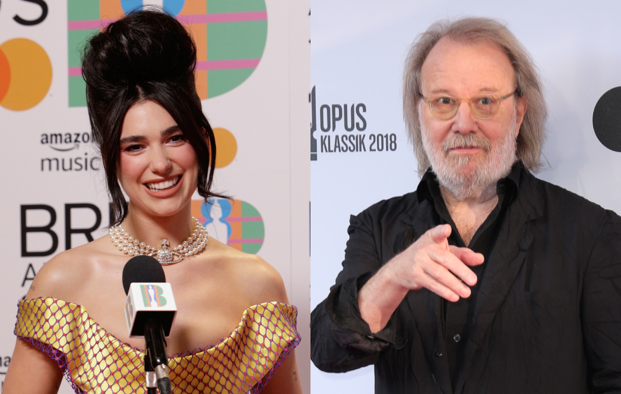 ABBA dice que consideraría escribir una canción de Eurovisión en el Reino Unido para Dua Lipa