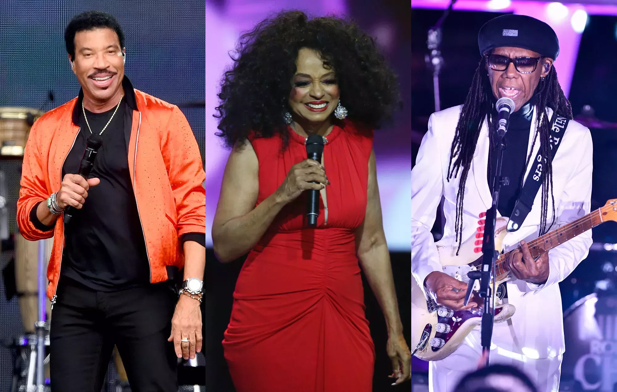 Diana Ross, Lionel Richie y Nile Rodgers anunciados para el Cambridge Club Festival 2022