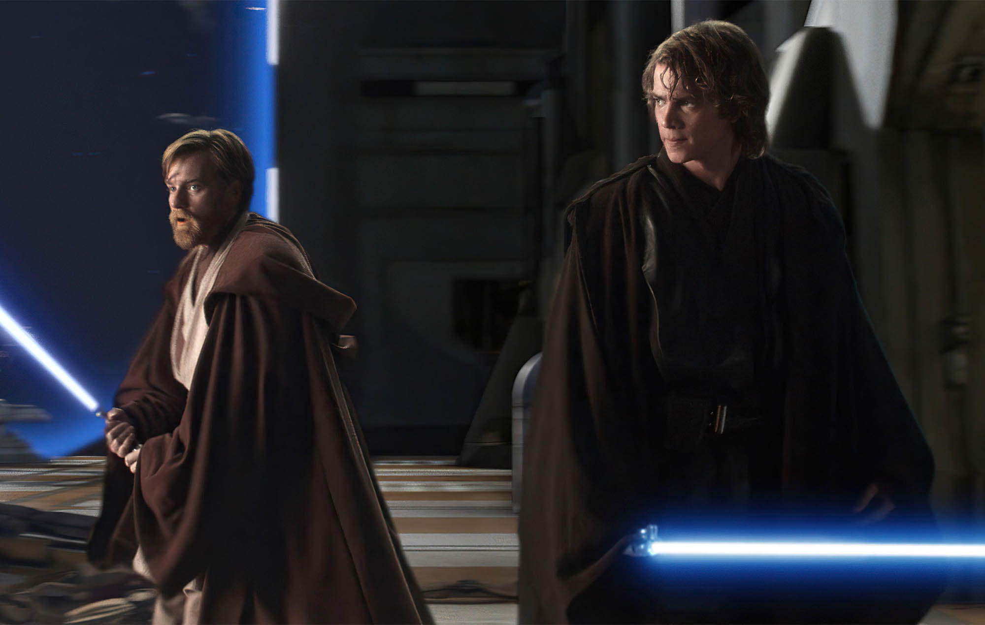 El jefe de 'Star Wars' califica de "increíblemente emotivo" el reencuentro de Ewan McGregor y Hayden Christensen
