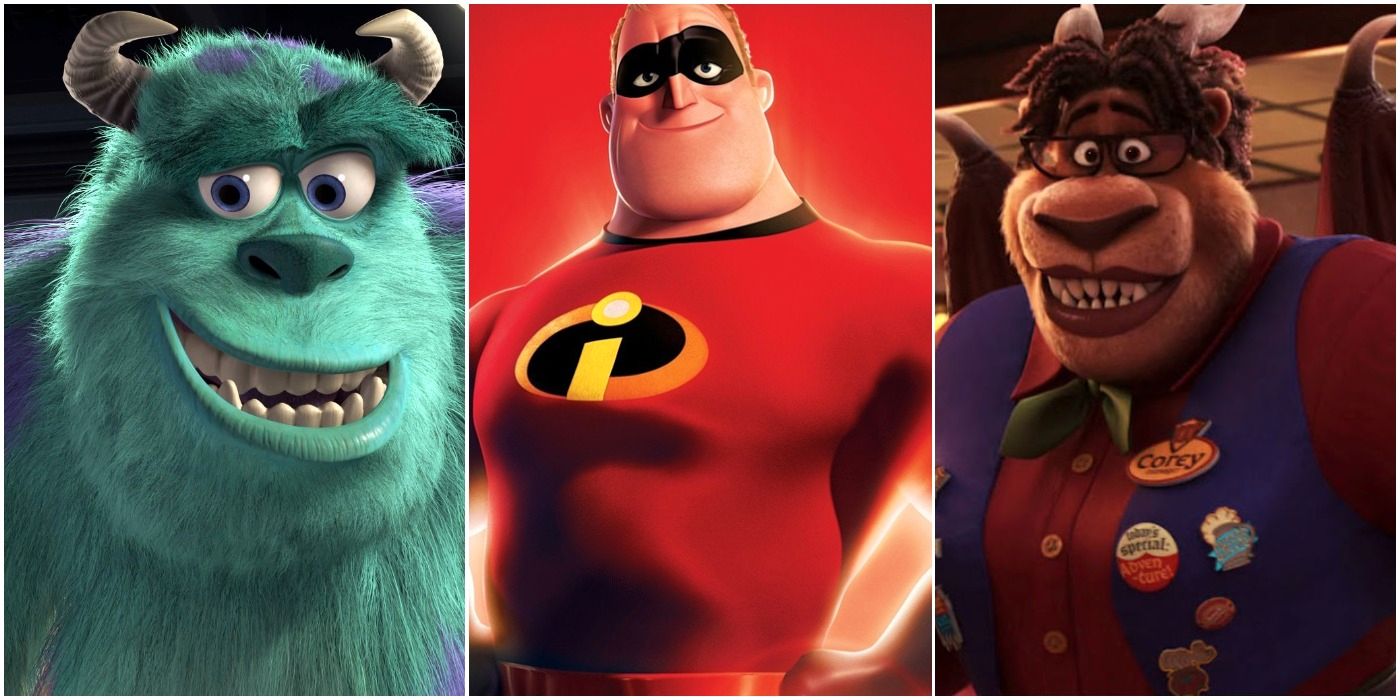 Los 10 personajes más fuertes de Pixar, clasificados