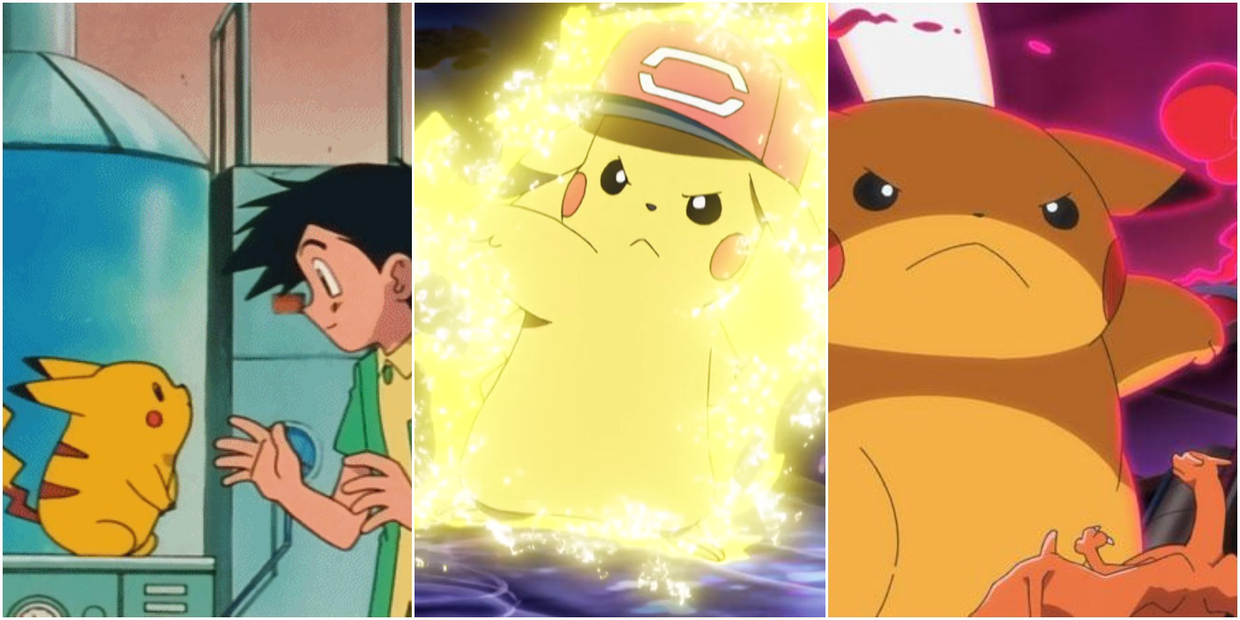 Pokémon: 10 maneras en que Pikachu ha cambiado desde el comienzo del anime