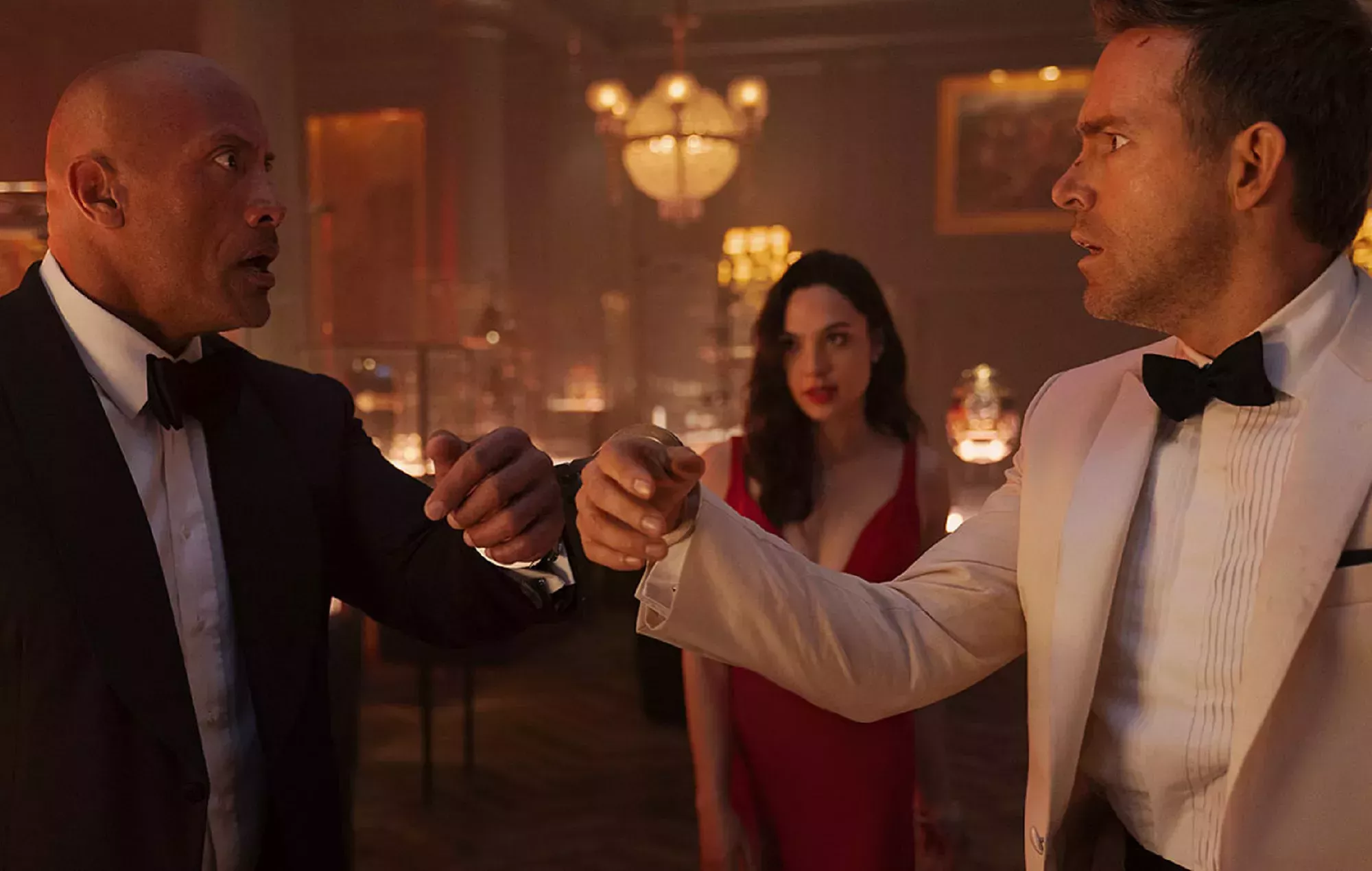 'Red Notice' va camino de convertirse en la película más vista de Netflix