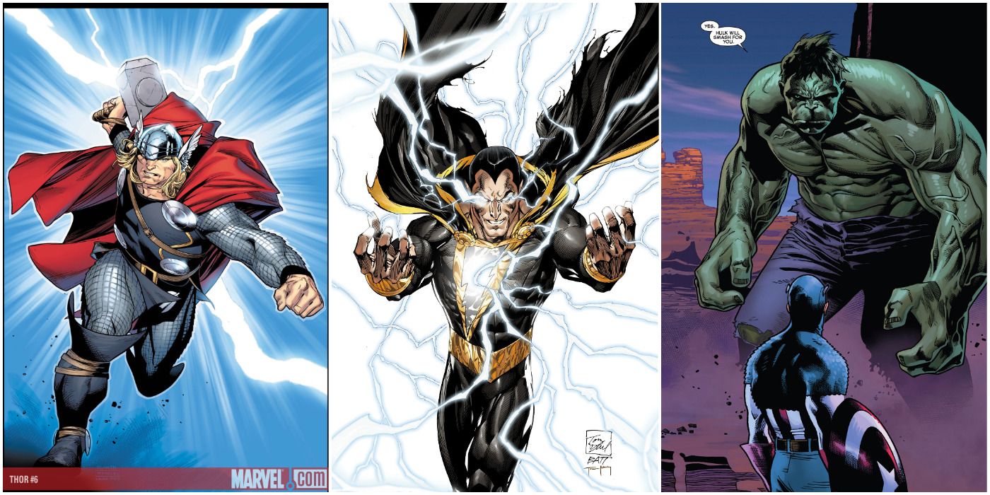 10 héroes de Marvel que Black Adam puede vencer