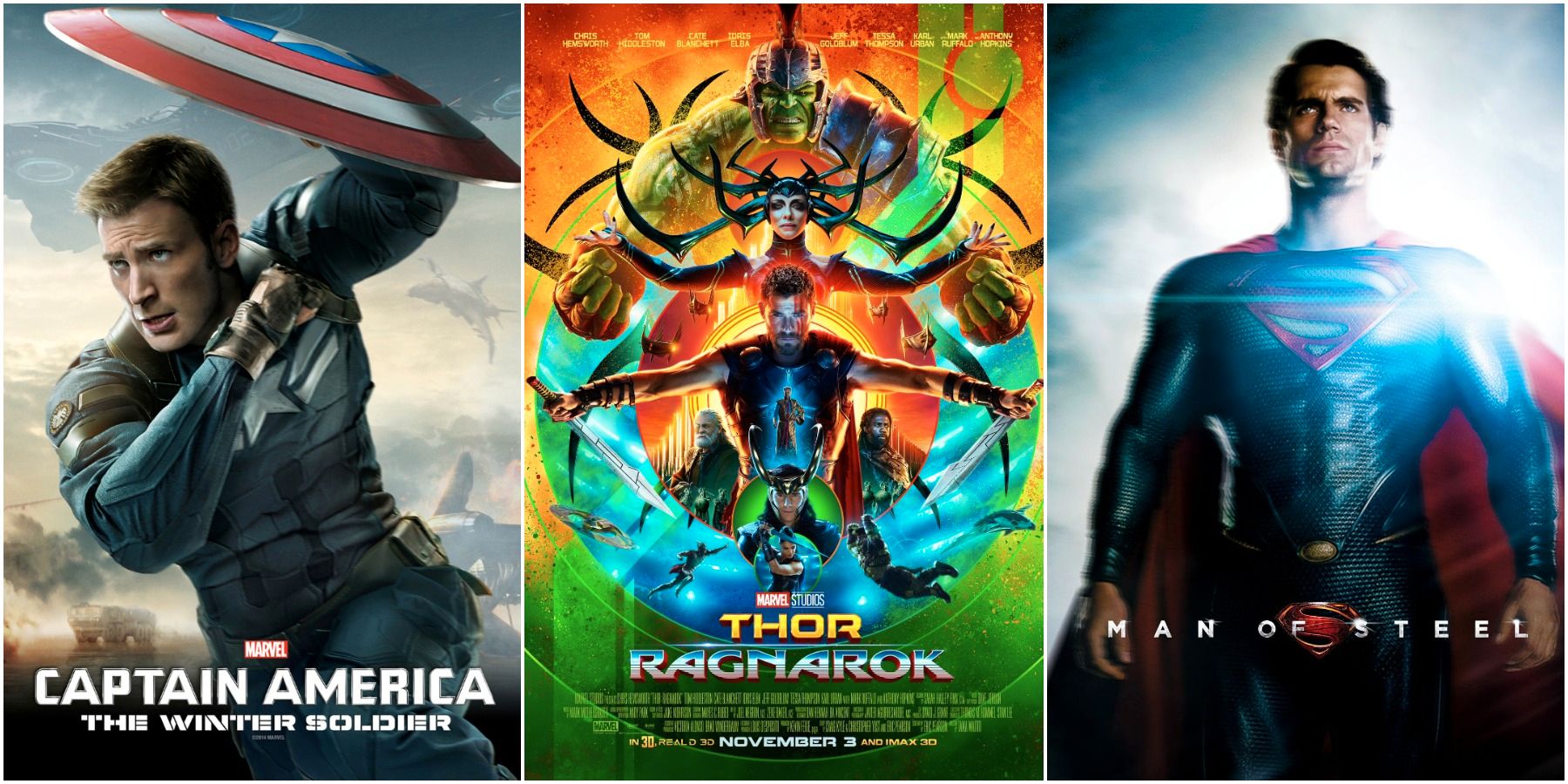 10 películas de superhéroes con las mejores escenas de lucha, clasificadas