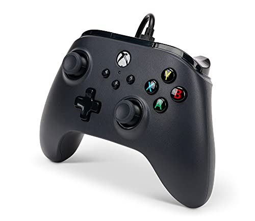 - Mando con Cable Powera Para Xbox Series X|S - Negro (Xbox Series X)