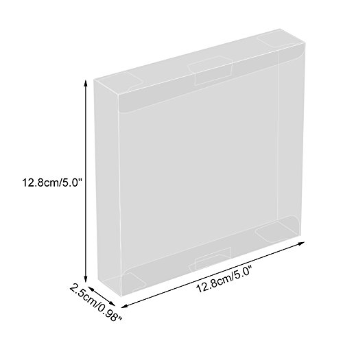 10 Unids Caja de Cartucho Plástico Transparente Juego de Caza Protectora para Nintendo Game Boy GBA Juego en Caja Anti-arañazos