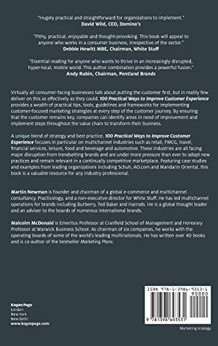 100 Practical Ways to Improve Customer Experience: Achieve End-to-End Customer Engagement in a Multichannel World