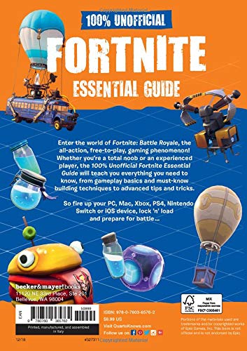 100% Unofficial Fortnite Essential Guide