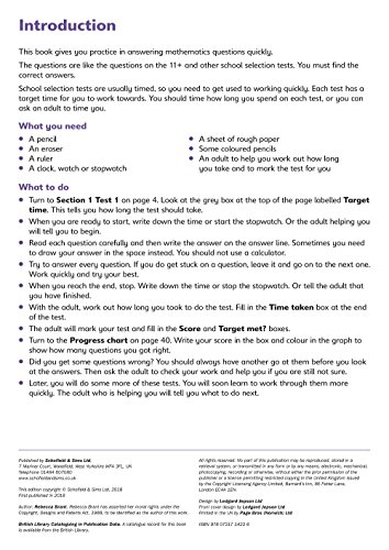 11+ Maths Rapid Tests Book 2: Year 3, Ages 7-8