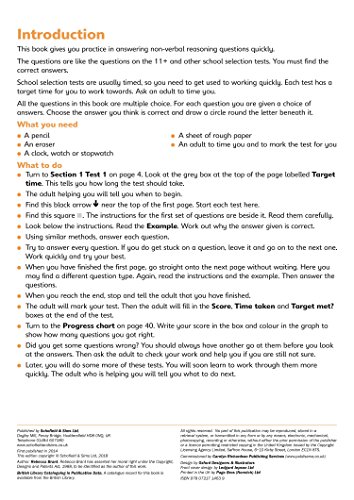 11+ Non-verbal Reasoning Rapid Tests Book 1: Year 2, Ages 6-7