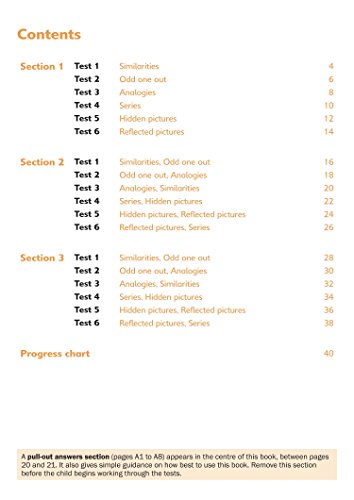 11+ Non-verbal Reasoning Rapid Tests Book 1: Year 2, Ages 6-7