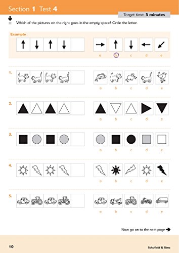 11+ Non-verbal Reasoning Rapid Tests Book 1: Year 2, Ages 6-7