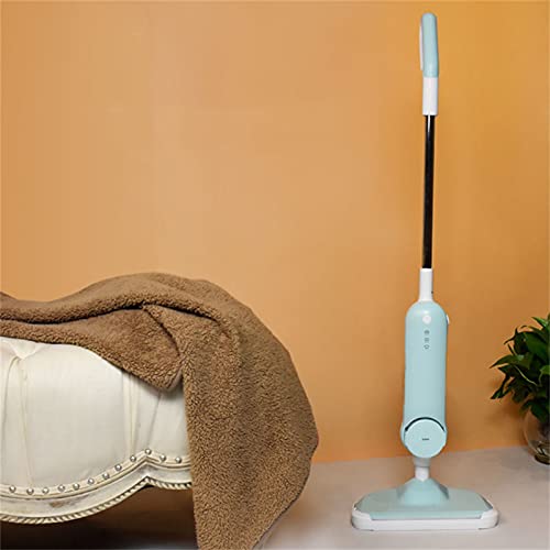 160 Degrees Celsius High Temperature Steam mop, Deep Cleaning, Killing 99.99% of Bacteria, 3 Levels arbitrarily Adjustable, Suitable for Carpet, Wood Floor, Ceramic Tile, Marble.-Sky Cyan