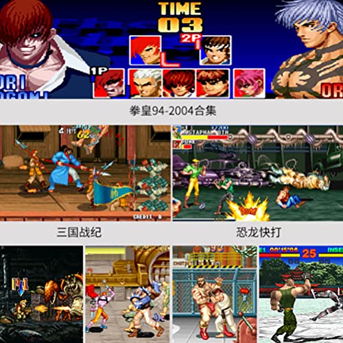 16G Plug and Play Game Console, PS1 Inalámbrico Retro Game Consolas 4K HD Mini TV Game Stick Incorporado 10888 Juegos Classic Soporte PS1 PSP N64 FC Atari, Etc. 9 Simuladores