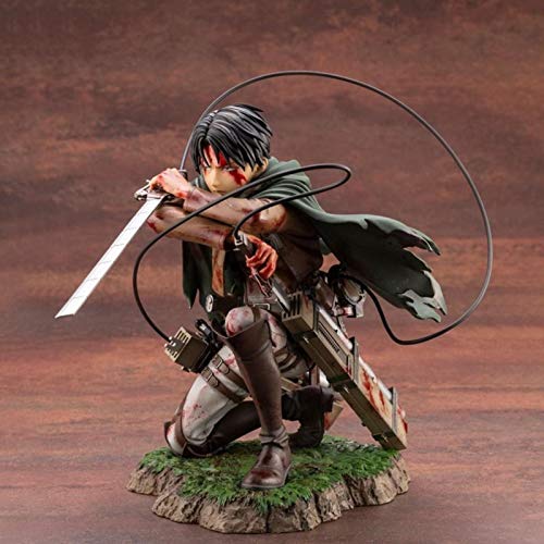 18Cm Attack On Titan Figura Rival Ackerman Figura De Acción Paquete Ver. Levi PVC Figura De Acción Rivaille Colección Modelo Juguetes