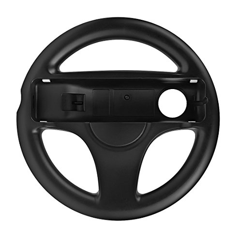 2 x Volante / Racing Wheel De Dirección Para Nintendo Wii Consola (Mario Kart, Juego De Carreras...)