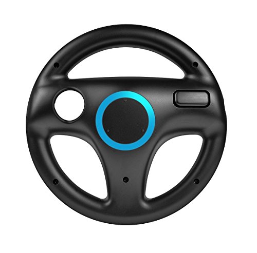 2 x Volante / Racing Wheel De Dirección Para Nintendo Wii Consola (Mario Kart, Juego De Carreras...)