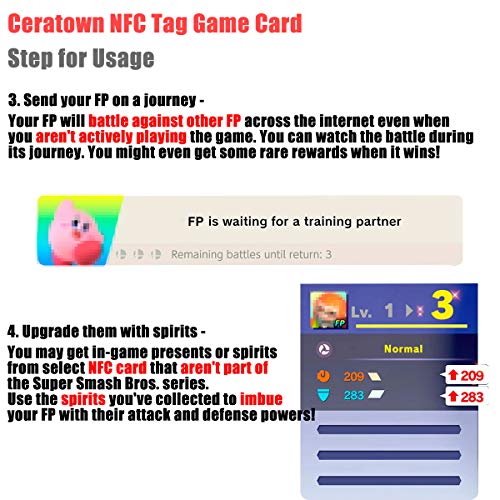20 tarjetas de juego de etiquetas NFC para Super Smash Bros. Ultimate (SSBU), compatibles con Switch/Wii U/3DS XL con soporte portátil de cuero