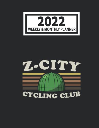2022 Weekly & Monthly Planner: One-Punch Man One Punch OPM Anime Manga Z-City Cycling Club Size 8.5 x 11 Calendar Schedule Organizer with 12 Monthly ... Pages for Women, Home, School and Office