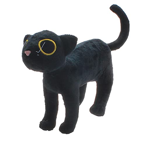 28cm Felpa Gato Fran Bow Figura de Juego muñeco de Peluche Suave Animal de Peluche Gato Peluche Juguetes de Regalo para niños colección de Fans
