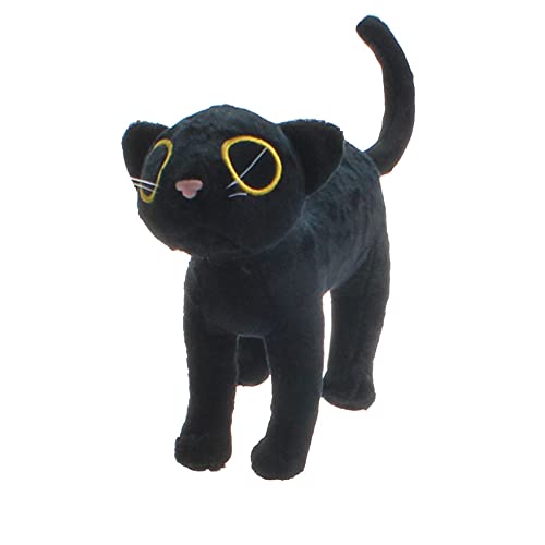 28cm Felpa Gato Fran Bow Figura de Juego muñeco de Peluche Suave Animal de Peluche Gato Peluche Juguetes de Regalo para niños colección de Fans