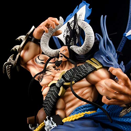 35.5Cm One Piece Kaido Figure, PVC Action Anime Armed God of War Kaido One Piece Figure, Collection Peripherals Toy Model Gifts