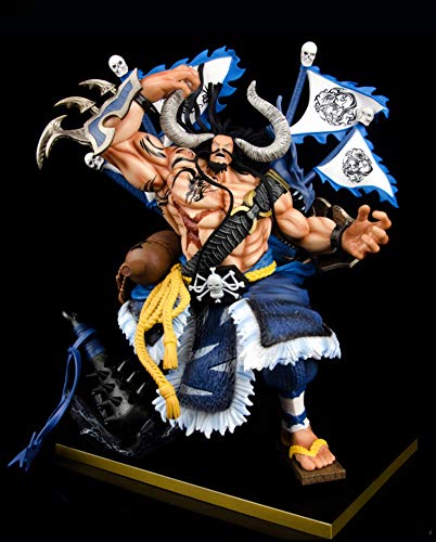 35.5Cm One Piece Kaido Figure, PVC Action Anime Armed God of War Kaido One Piece Figure, Collection Peripherals Toy Model Gifts