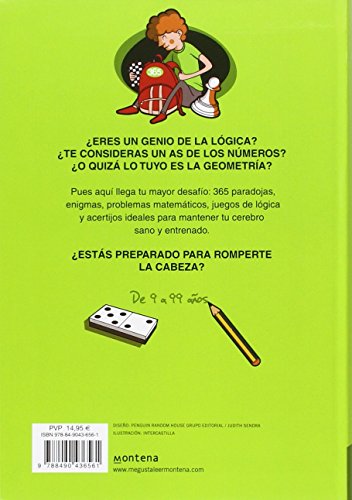 365 enigmas y juegos de lógica: Para niños y niñas. Acertijos divertidos y Retos de ingenio para aprender en Familia. Actividades infantiles para cada día del año (No ficción ilustrados)