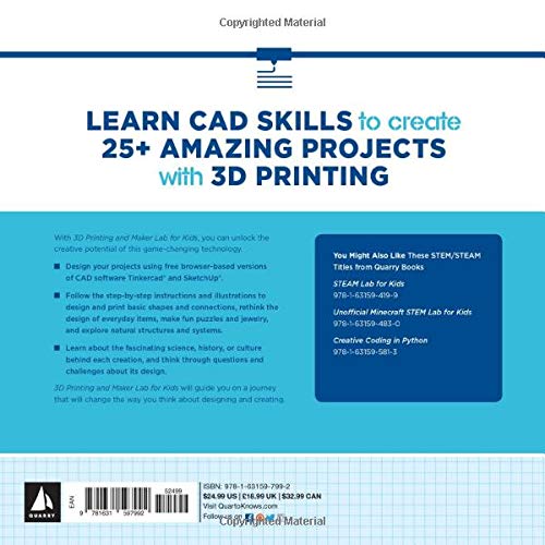 3D Printing and Maker Lab for Kids: Create Amazing Projects with CAD Design and STEAM Ideas (22)