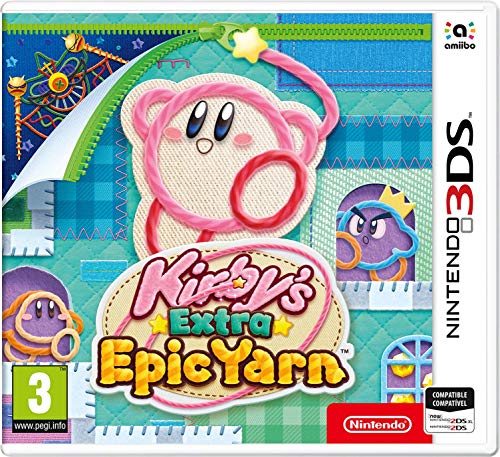 3DS Kirby Extra Epic Yarn (Más Kirby en el reino de los hilos)