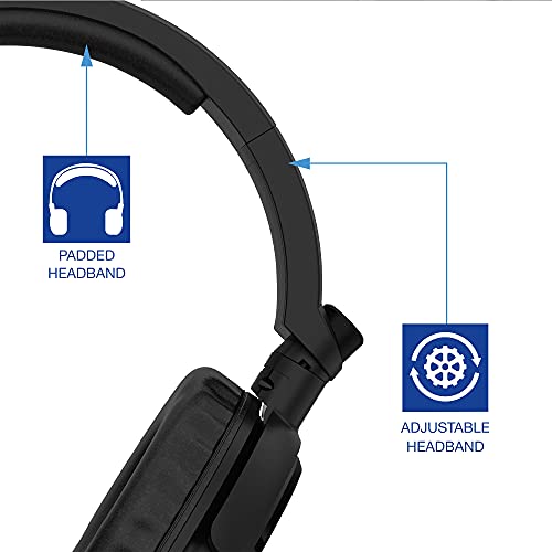 4Gamers PRO4-50s - Auriculares estéreo con Licencia Oficial para PS4, Color Negro