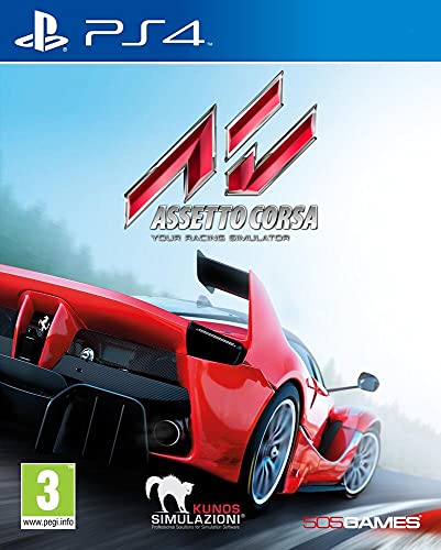 505 Games Assetto Corsa, PS4 Básico PlayStation 4 vídeo - Juego (PS4, PlayStation 4, Racing, Modo multijugador, E (para todos))