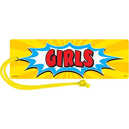 (6 EA) SUPERHERO MAGNETIC GIRL PASS