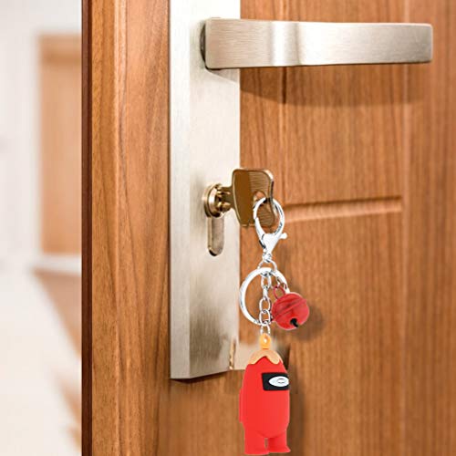 6 piezas Tema Llavero - Miotlsy Juegos de Personajes, Llavero de Figura Hot Game Tema, Juguete para Fanáticos de Los Juegos Niños Adultos Regalo de Cumpleaños(Estilo Aleatorio)