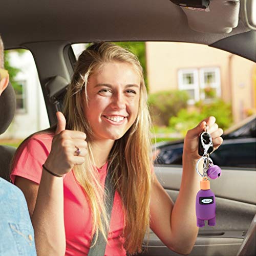 6 piezas Tema Llavero - Miotlsy Juegos de Personajes, Llavero de Figura Hot Game Tema, Juguete para Fanáticos de Los Juegos Niños Adultos Regalo de Cumpleaños(Estilo Aleatorio)