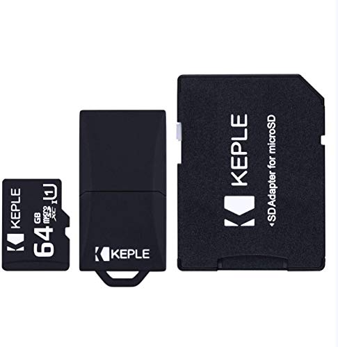 64GB microSD Tarjeta de Memoria | Compatible con Motorola Moto G7 Plus, G7, G7 Power,G7 Play, E6 Plus, E6, Z3, Z3 Play, E5 Play, E5 Play, E5 Plus, E5, G6 Plus, G6, Z4; One Vision, Zoom, Action; P30