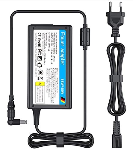 65W Adaptador Cargador Portátil para ACER Aspire 1 3 5 E1 E3 E5 E11 E14 E15 E17 ES1 F5 F15 V3 V5 V7 V15 A114 A311 A315 A317 A515 A517 R11 PA-1650-86 PA-1650-02, Fuente de Alimentación ACER 5,5 x 1,7mm