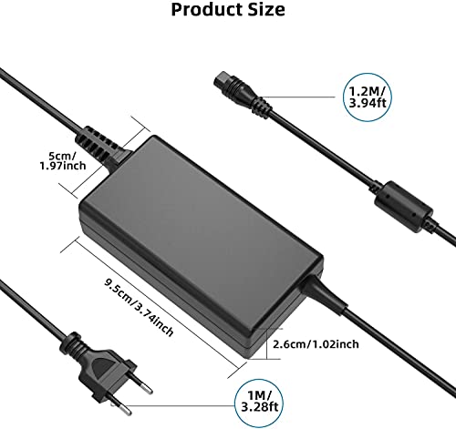 65W Adaptador Cargador Portátil para ACER Aspire 1 3 5 E1 E3 E5 E11 E14 E15 E17 ES1 F5 F15 V3 V5 V7 V15 A114 A311 A315 A317 A515 A517 R11 PA-1650-86 PA-1650-02, Fuente de Alimentación ACER 5,5 x 1,7mm