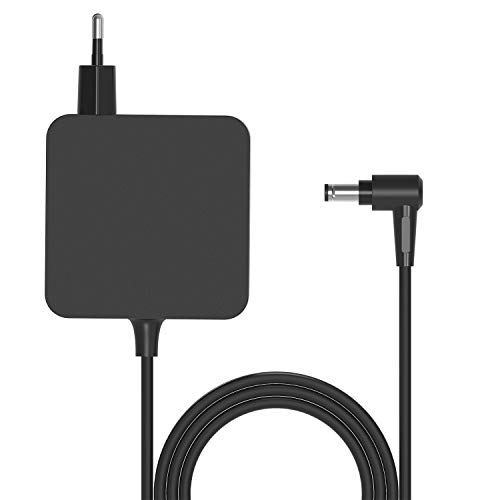 65W Cargador Ordenadore Portátil para ASUS F556U F556 F555L F555 F554L F554 F553M F553 F552L F551C F551CA F550C F541U F751L X555L X555LA X555 X554L X554 X551CA X550C X550, Fuente de alimentación ASUS