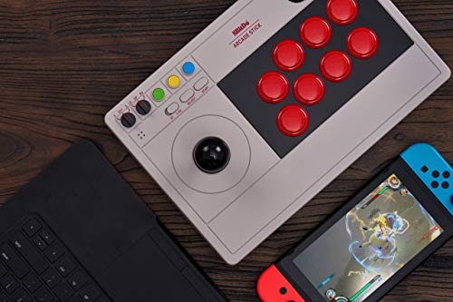8Bitdo Arcade Stick For Nintendo Switch & Windows - Nintendo Switch [ [Importación alemana]