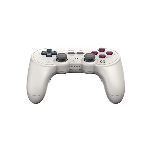 8Bitdo Pro 2 Bluetooth Controller for Switch, PC, macOS, Android, Steam & Raspberry Pi (G Classic Edition) [Importación alemana]