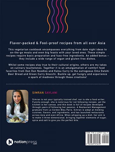 A Spark of Madness: An Amalgamation of 116 Vegetarian & Vegan Asian Staples