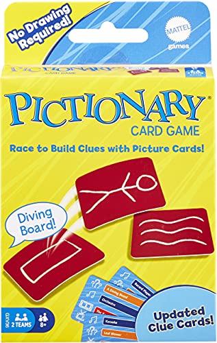 AB Gee abgee 900 GXV37 EA Pictionary Card Game CDU, Rojo