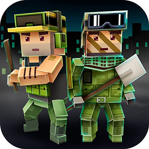 Abandoned Pixel City Exploration: Open World Survival Game | Blocky Zombie Apocalypse Military Survival