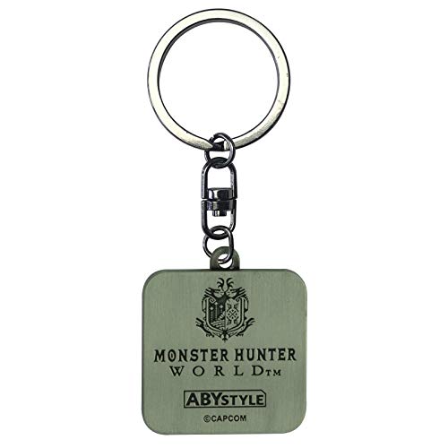 ABYstyle - Monster Hunter – Llavero – Símbolos, multicolor