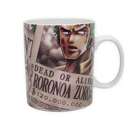 ABYstyle - ONE PIECE - Taza - 460 ml - Zoro Wanted
